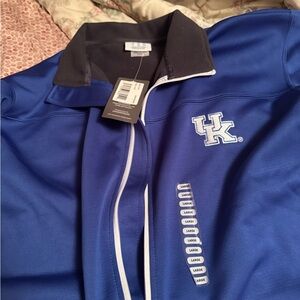 Champion Blue and Gray Zip-Up Jacket